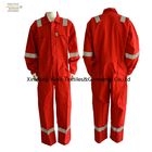 Wholesale Red Cotton Light Weight Fireproof Anti Static Protective Coverall / Uniform / Workwear for Miner Boiler