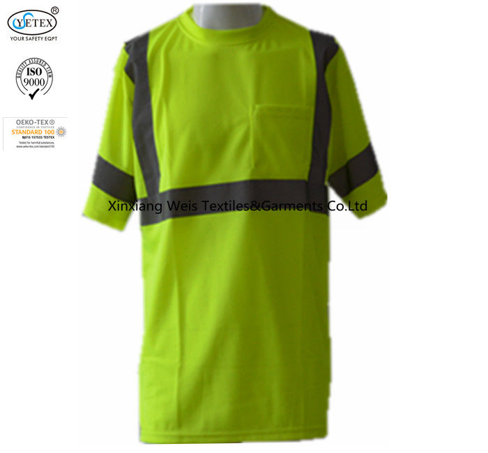 Hi Vis Fr 	Fire Retardant Shirts For Man With Reflector Protective 220gsm