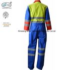 Multi Color Royal Blue Fr Reflective Coveralls With Reflective Tape Industrial